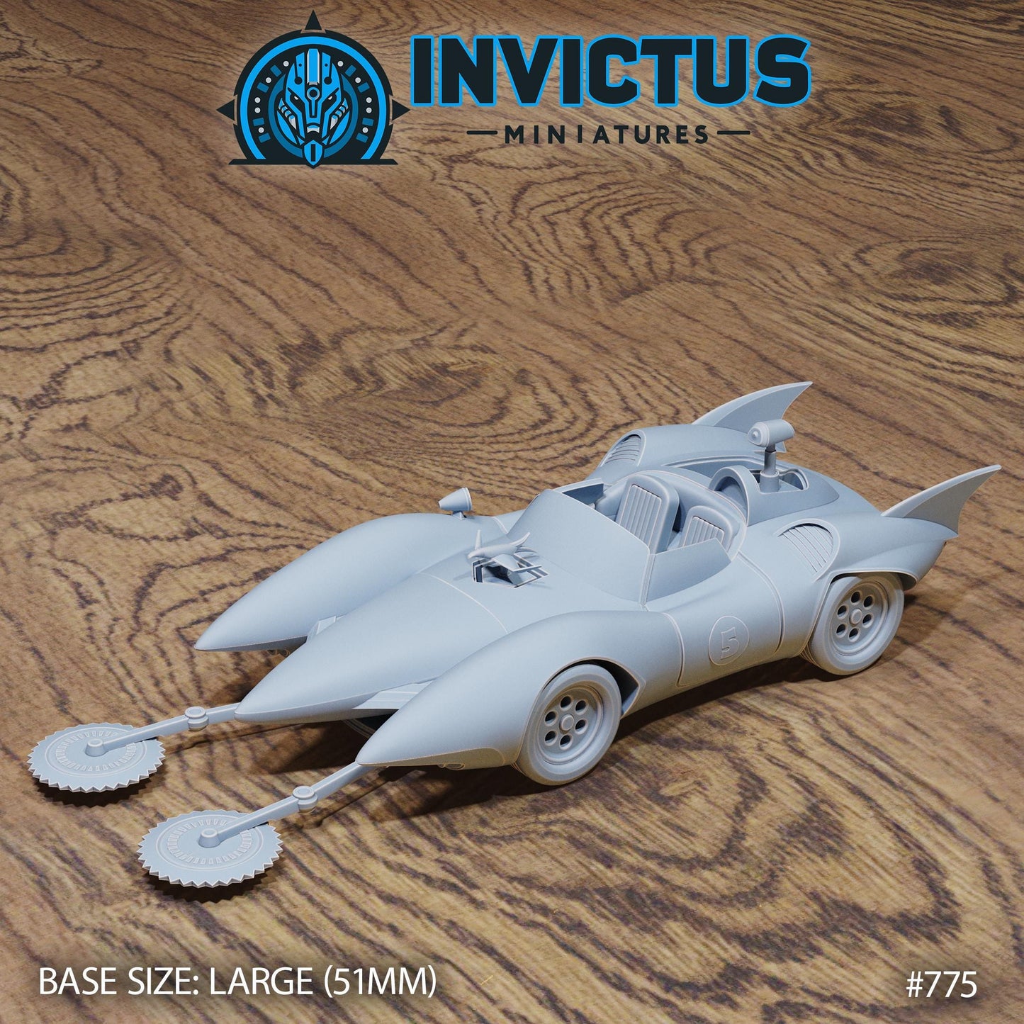 Race Car (2 Variants Available) - Invictus Miniatures