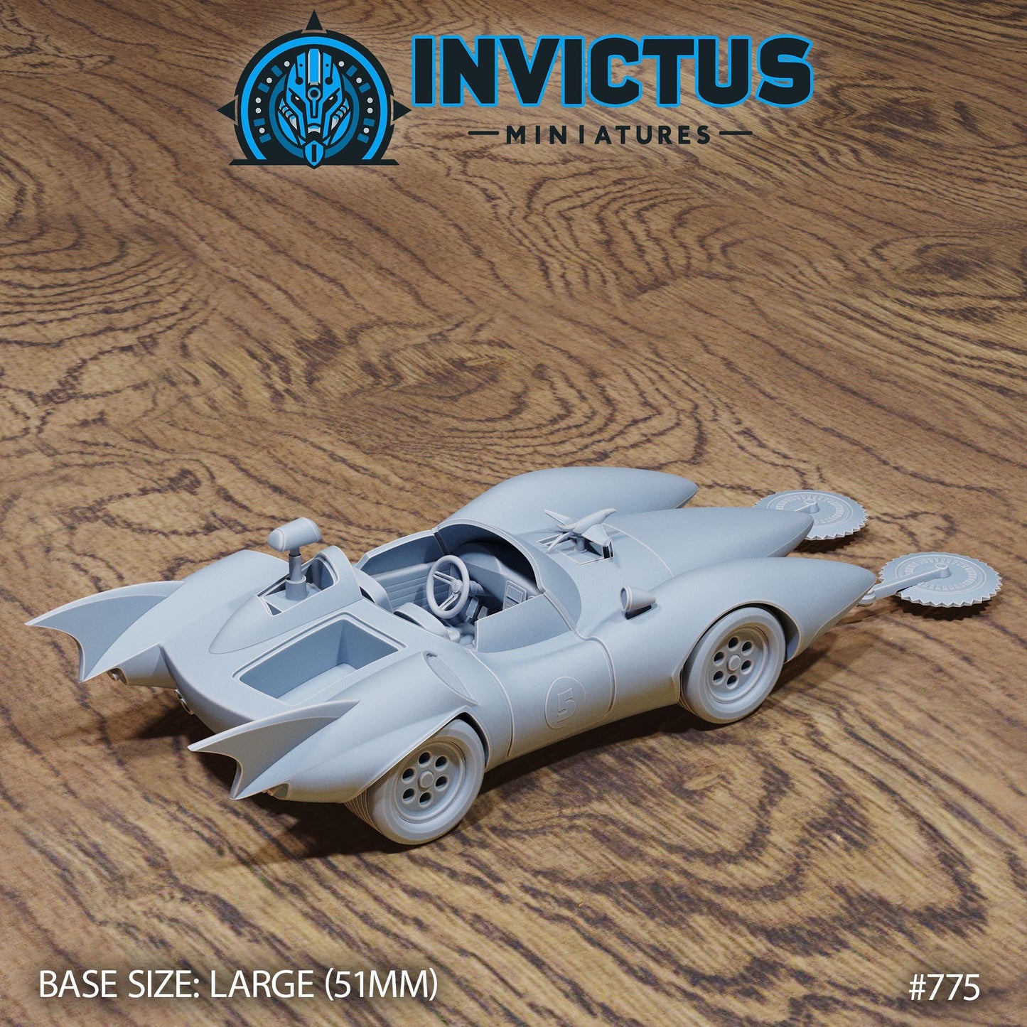 Race Car (2 Variants Available) - Invictus Miniatures