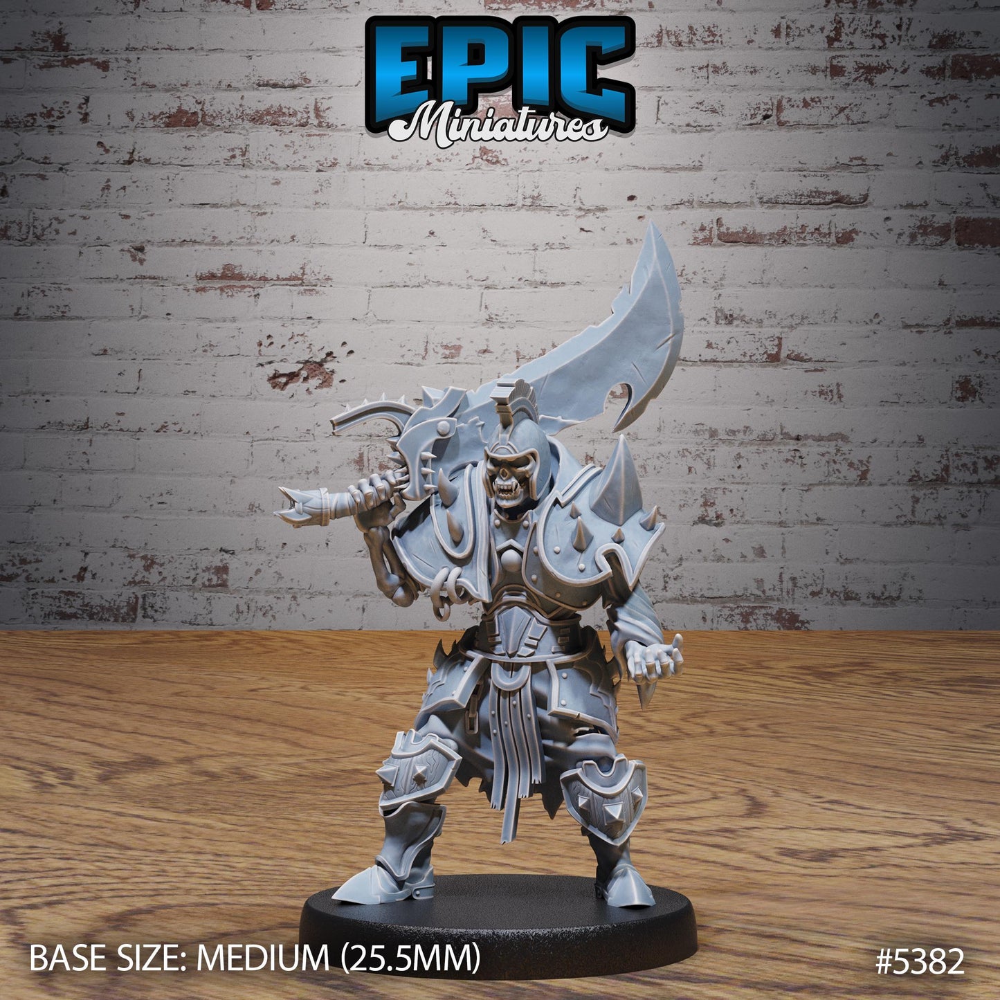 Skeleton Heavy Gladiator - Helmets (3 Variants Available) - Epic Miniatures