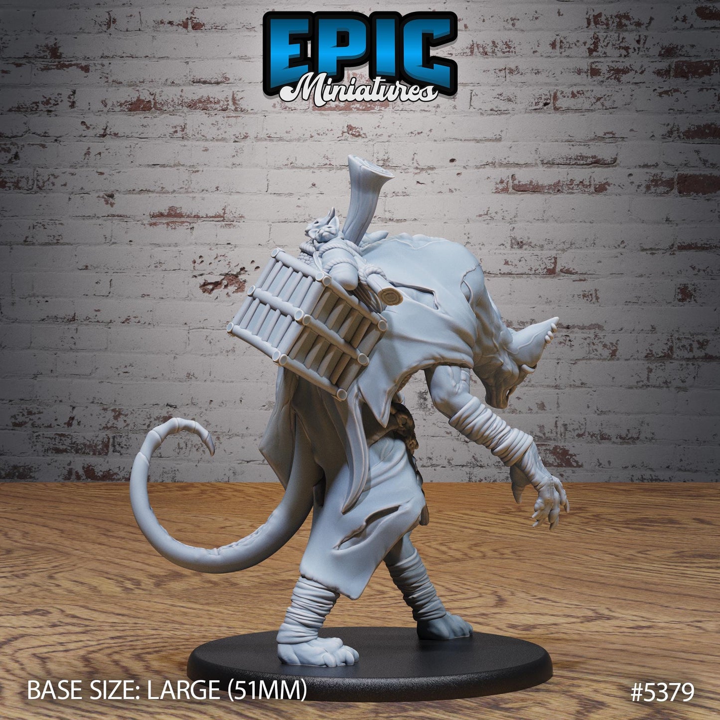 Cat Folk Zombie Giant (3 Variants Available) - Epic Miniatures
