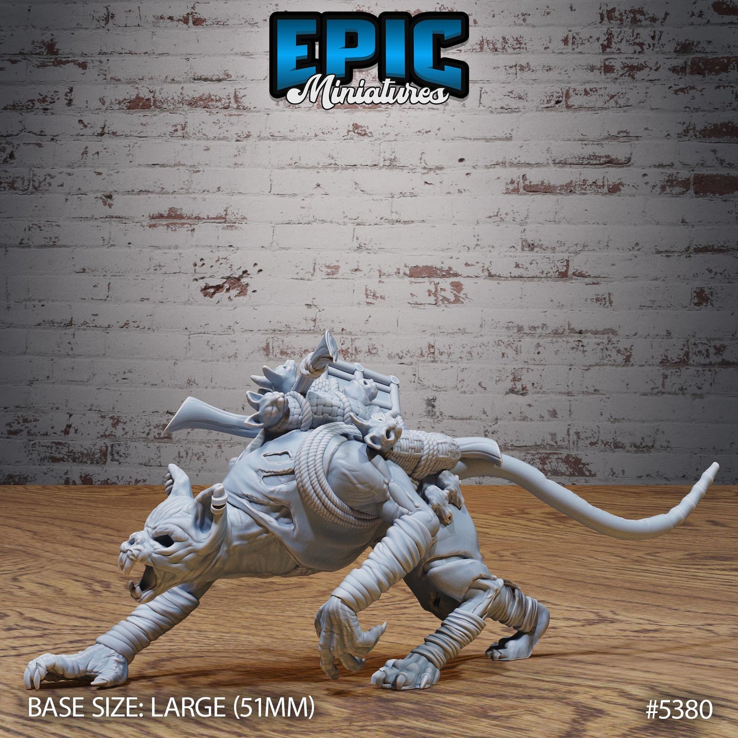 Cat Folk Zombie Giant (3 Variants Available) - Epic Miniatures