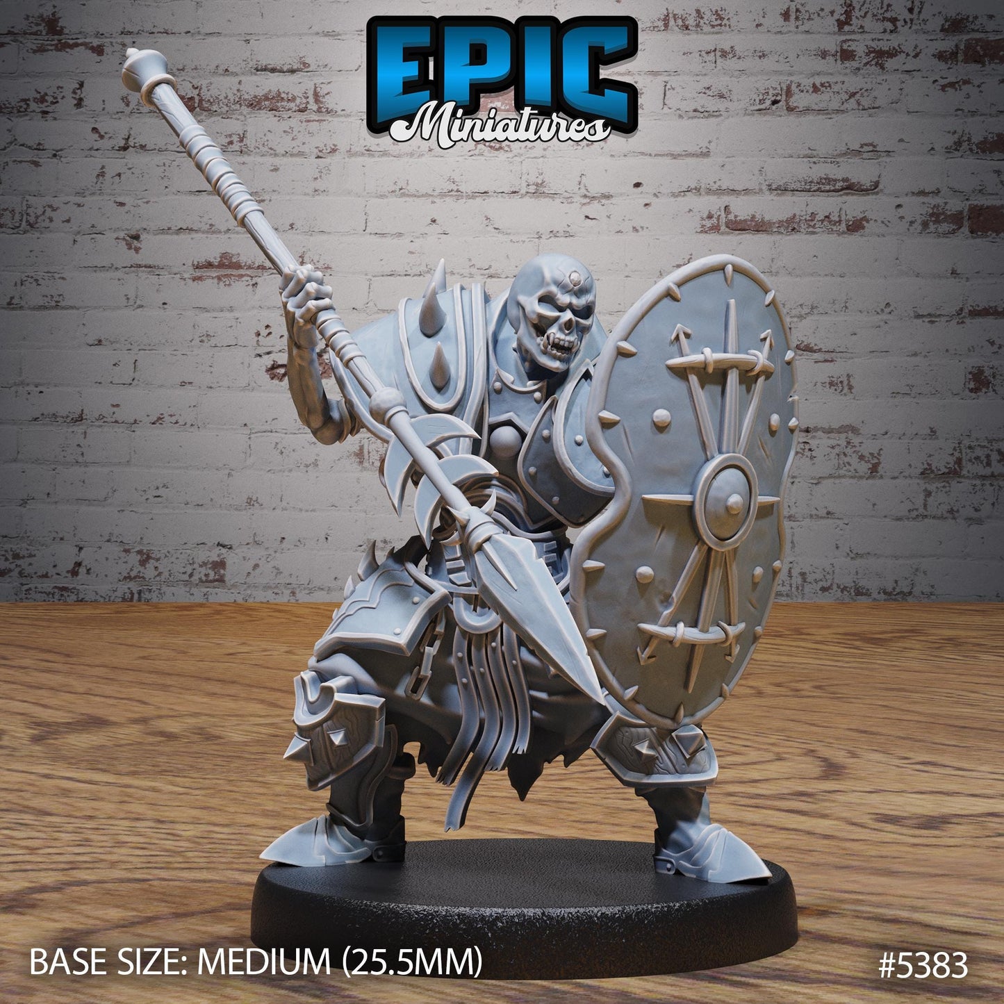 Skeleton Heavy Gladiator (3 Variants Available) - Epic Miniatures