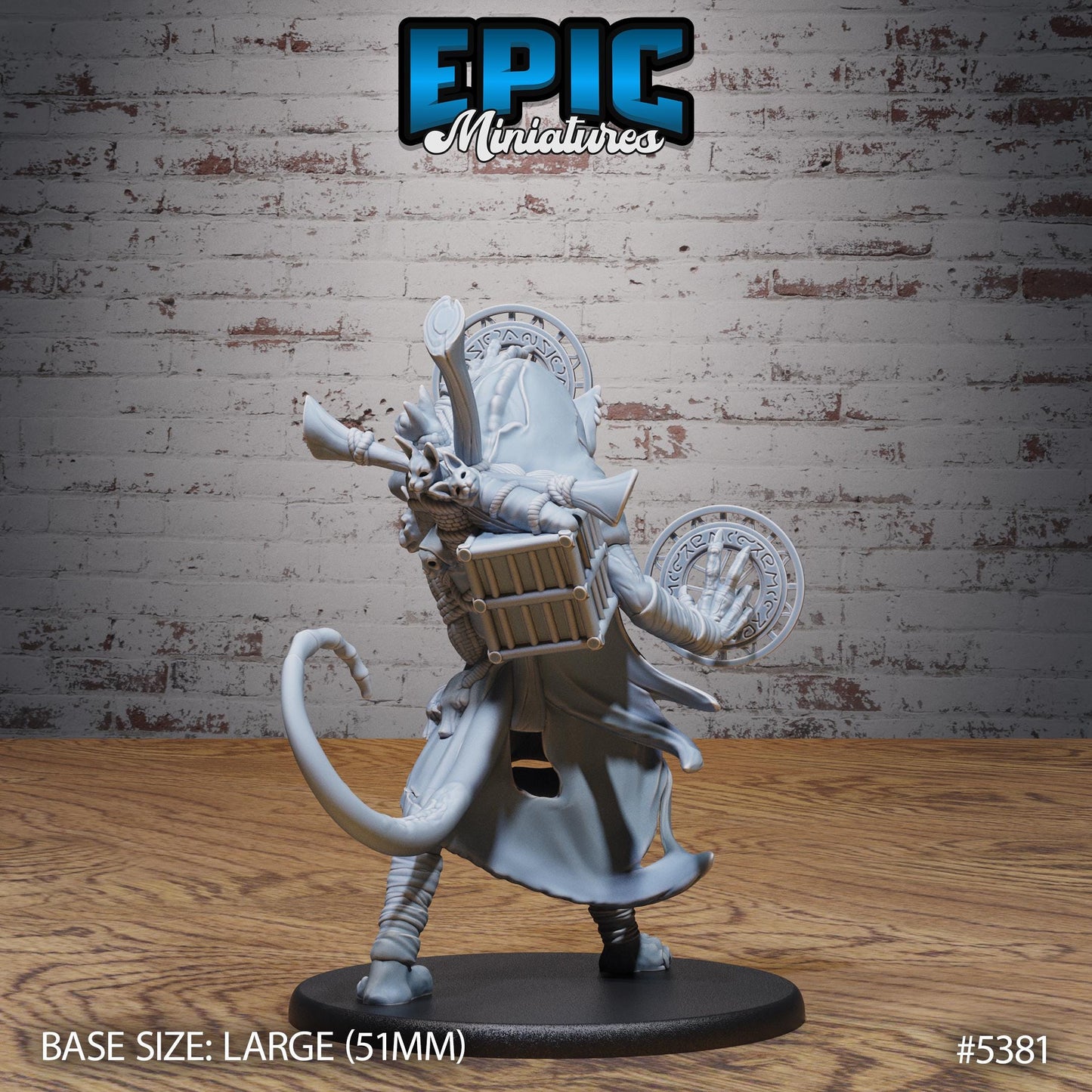 Cat Folk Zombie Giant (3 Variants Available) - Epic Miniatures