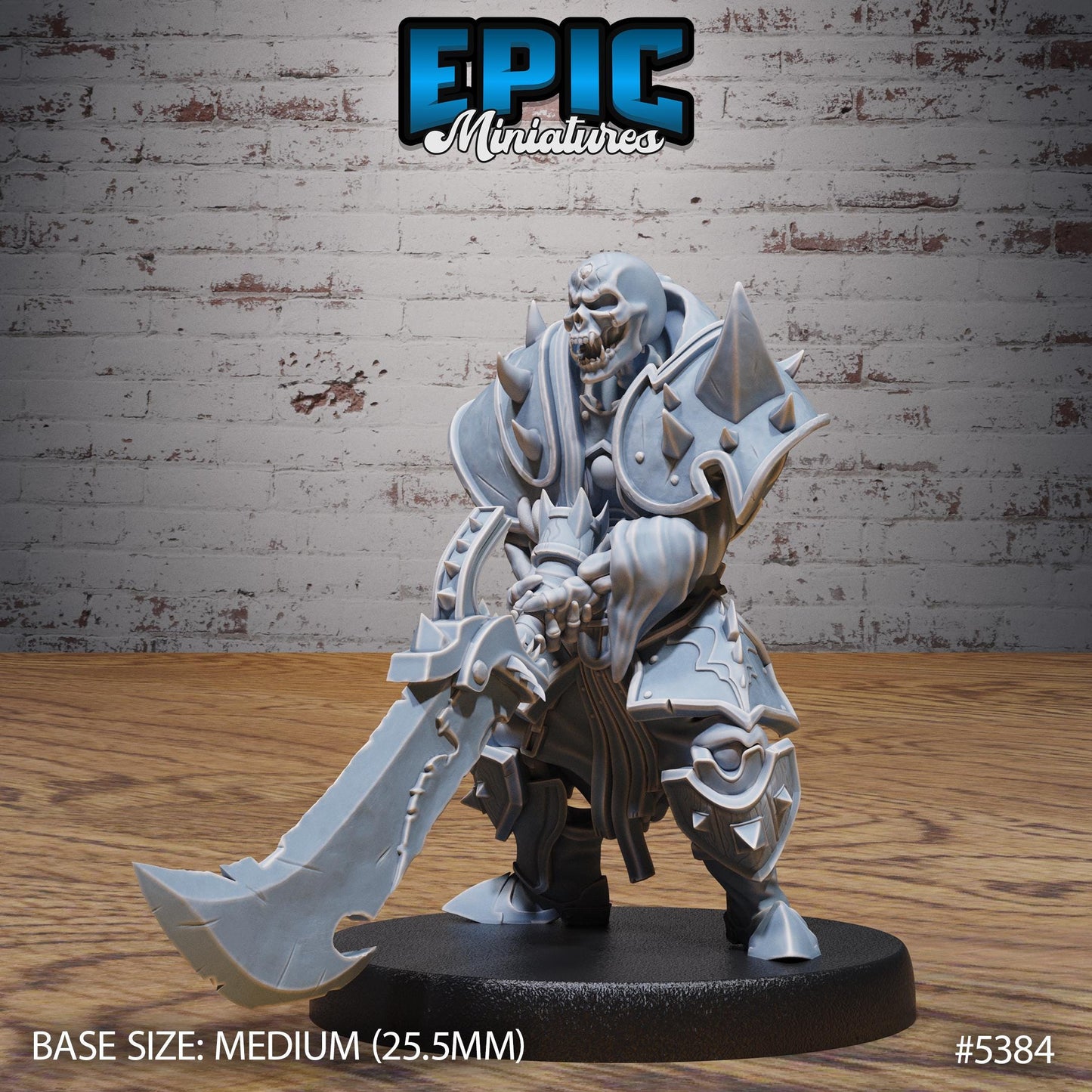 Skeleton Heavy Gladiator (3 Variants Available) - Epic Miniatures