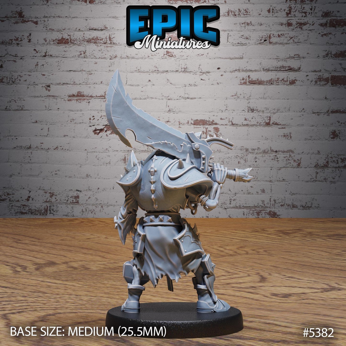 Skeleton Heavy Gladiator - Helmets (3 Variants Available) - Epic Miniatures