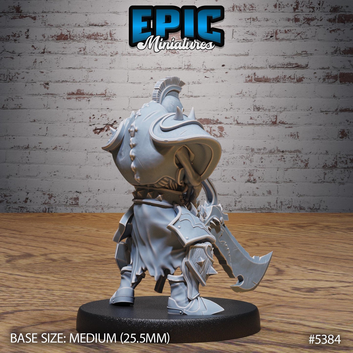 Skeleton Heavy Gladiator - Helmets (3 Variants Available) - Epic Miniatures