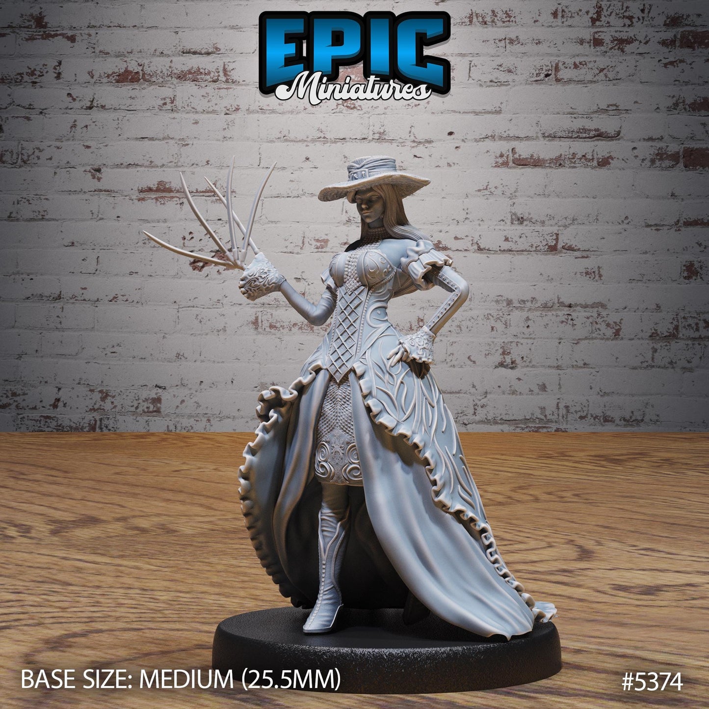 Royal Vampire Lady (3 Variants Available) - Epic Miniatures