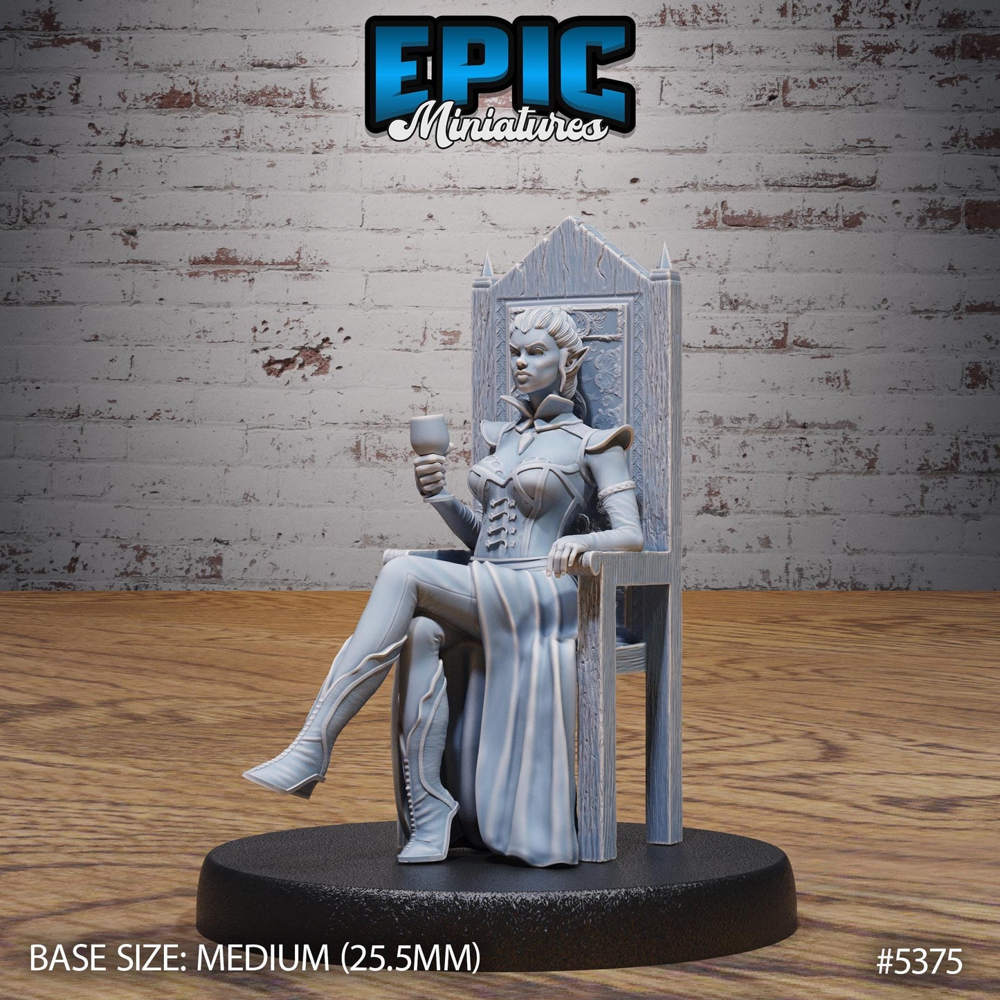 Royal Vampire Lady (3 Variants Available) - Epic Miniatures