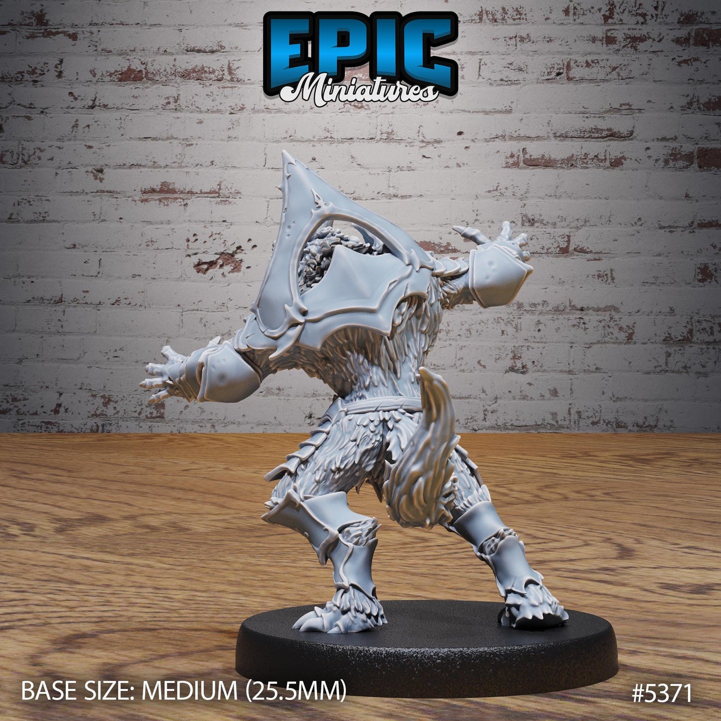 Werewolf Warrior (4 Variants Available) - Epic Miniatures