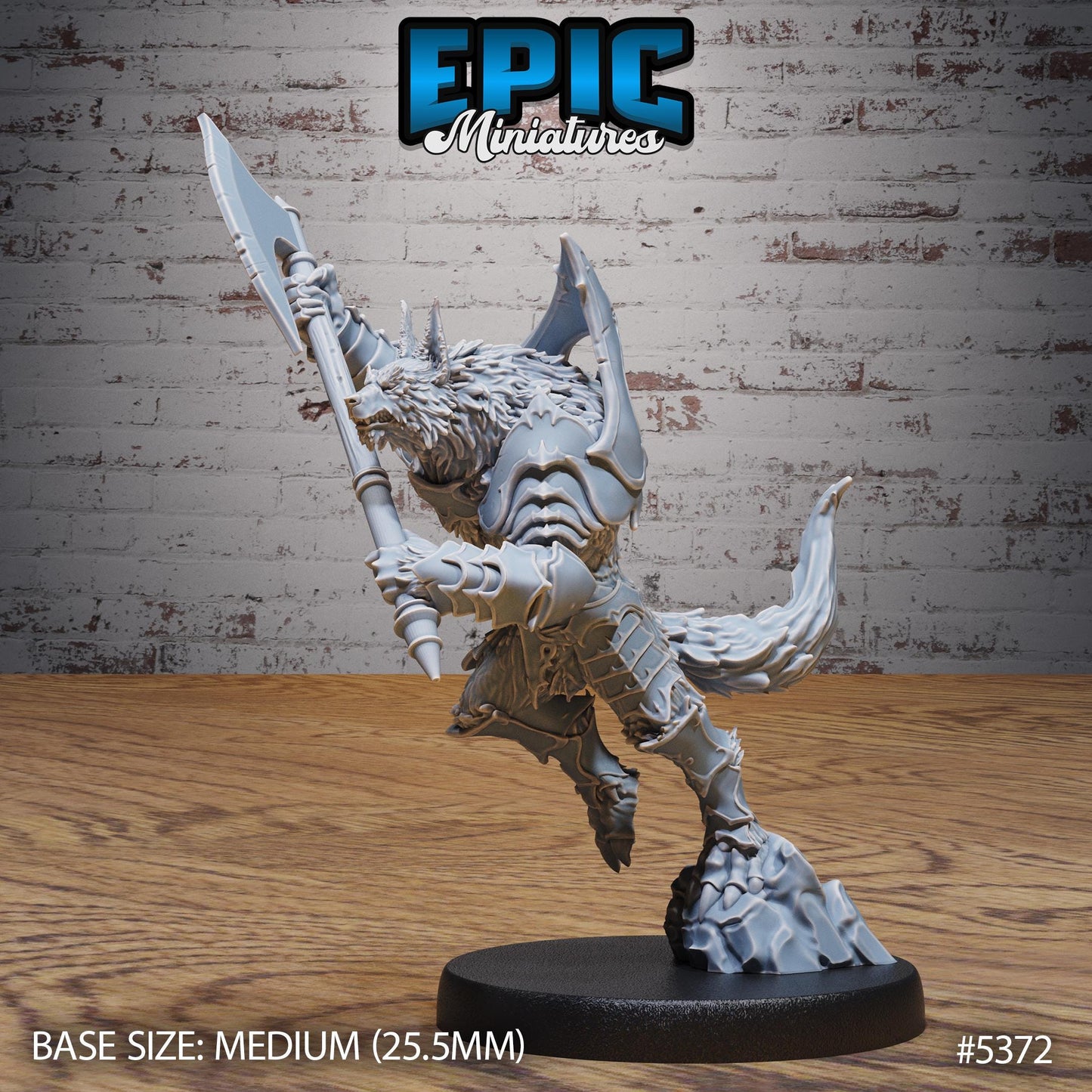 Werewolf Warrior (4 Variants Available) - Epic Miniatures