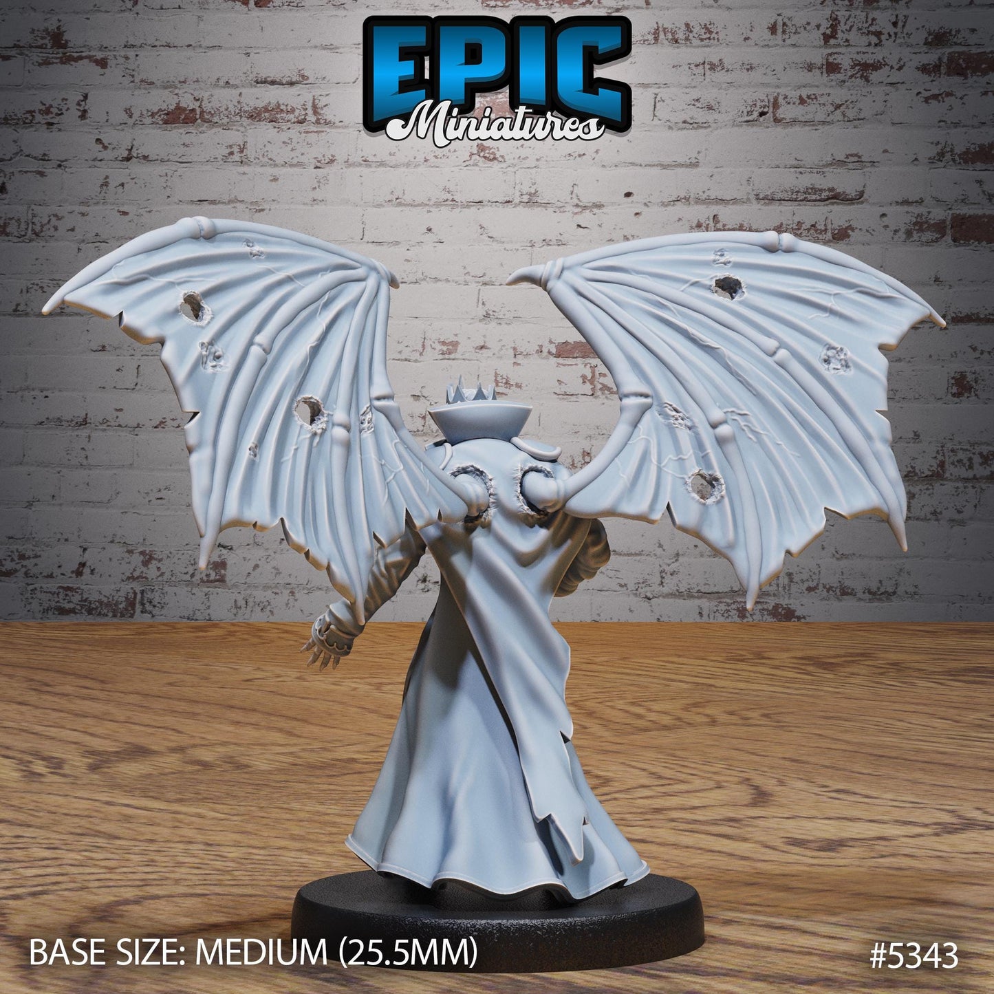 Vampire King, Winged (3 Variants Available) - Epic Miniatures