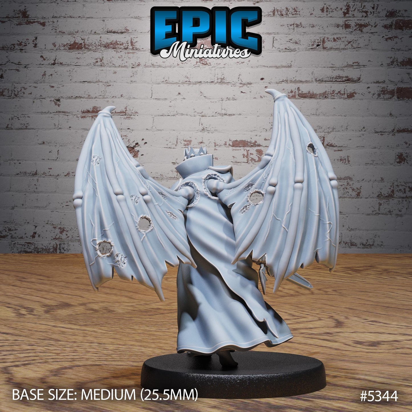 Vampire King, Winged (3 Variants Available) - Epic Miniatures