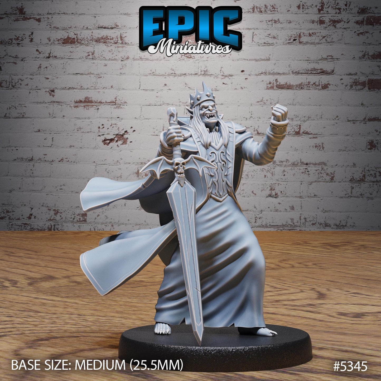 Vampire King (3 Variants Available) - Epic Miniatures