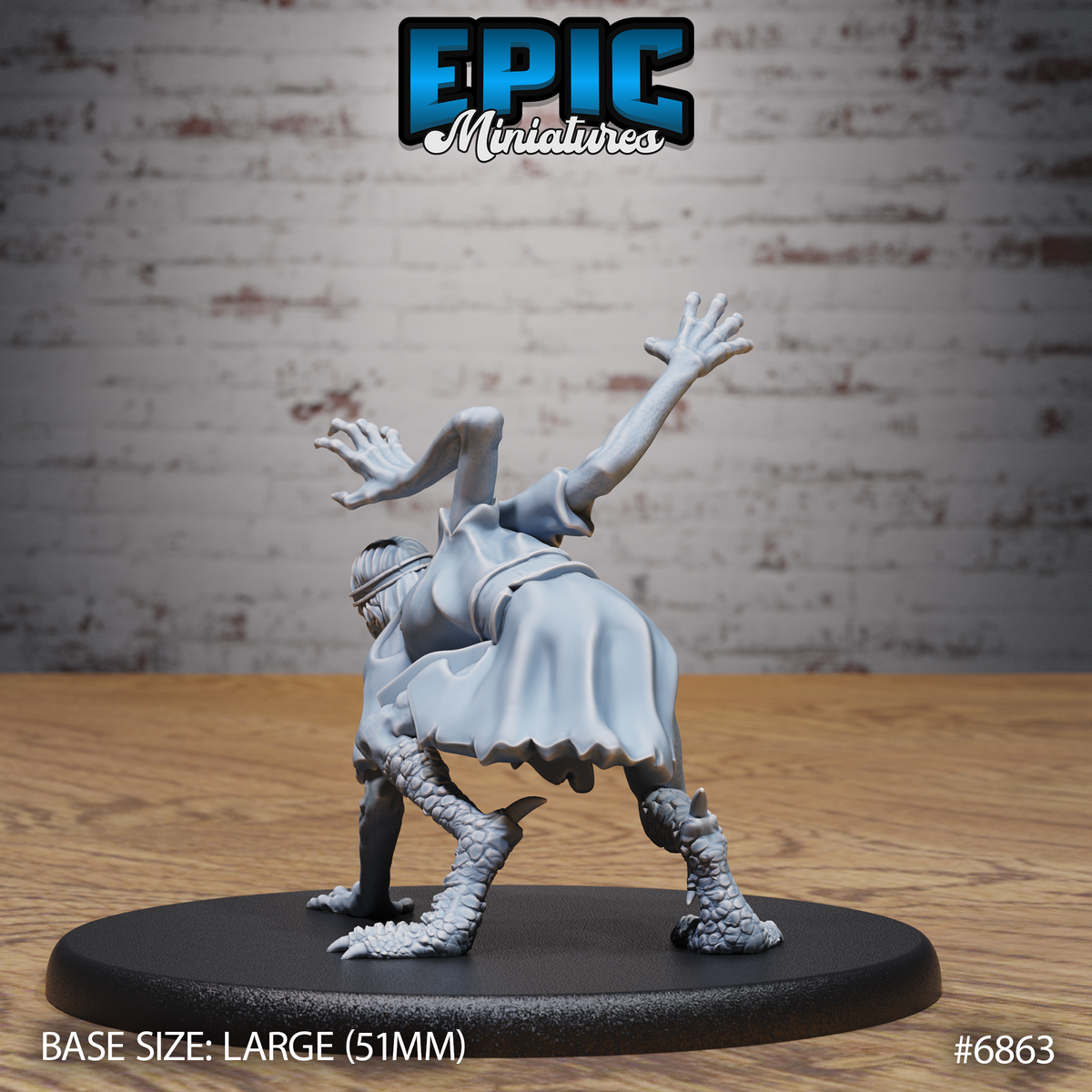 Norse Volva, 3 Armed Witch (3 Variants Available) - Epic Miniatures