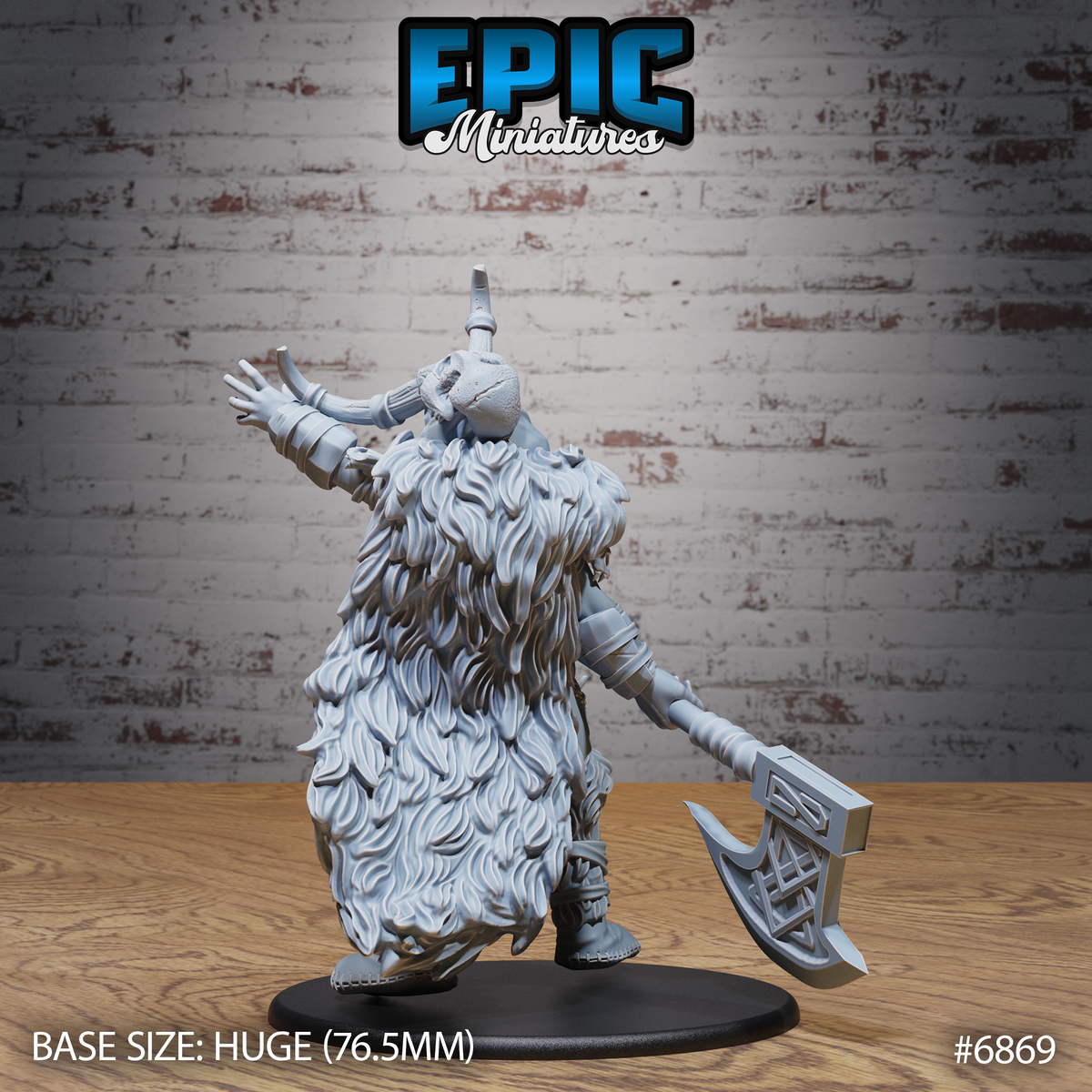 Frost Giantess, Set 2 (3 Variants Available) - Epic Miniatures