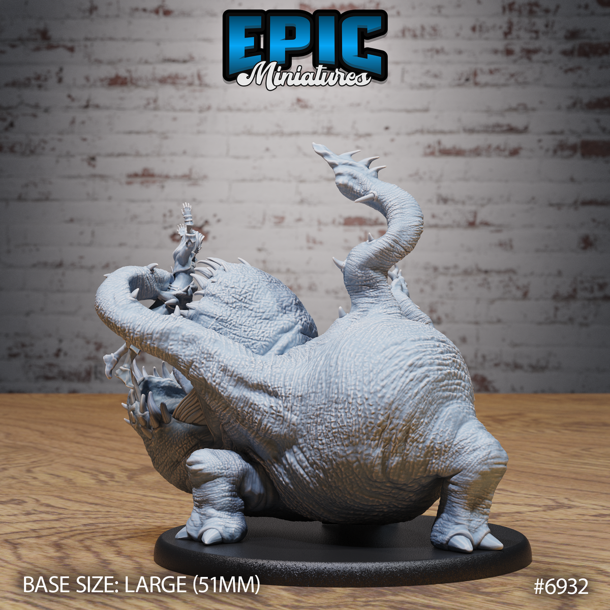 Otyugh Classic, Trash Dwelling Monster (3 Variants Available) - Epic Miniatures