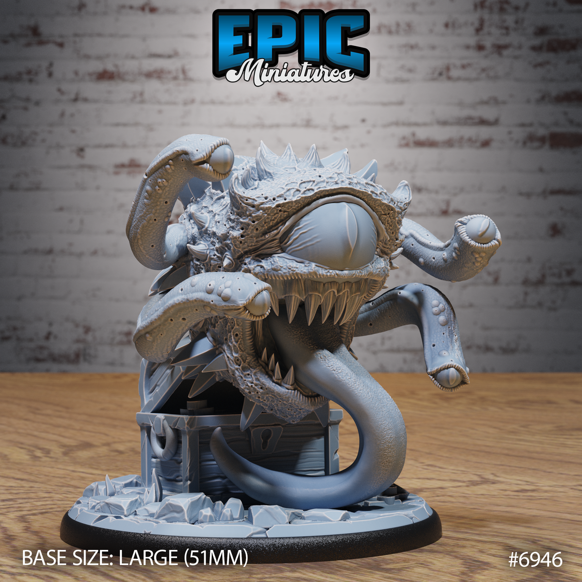 Spectator Tyrant, 4 Armed Eye Monster (3 Variants) - Epic Miniatures