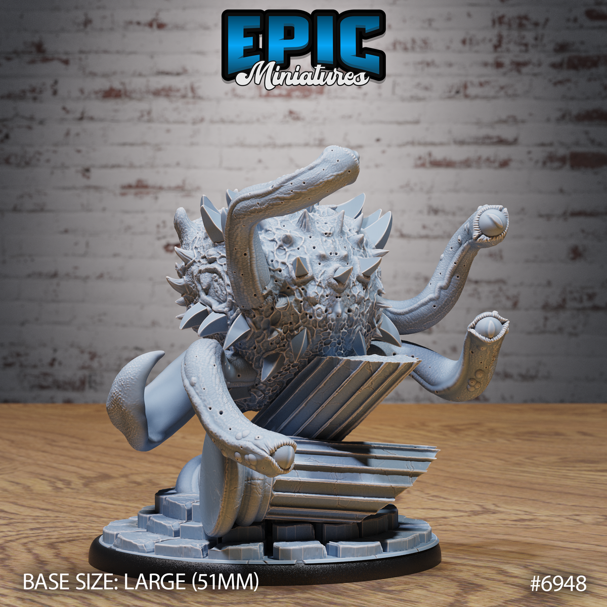 Spectator Tyrant, 4 Armed Eye Monster (3 Variants) - Epic Miniatures