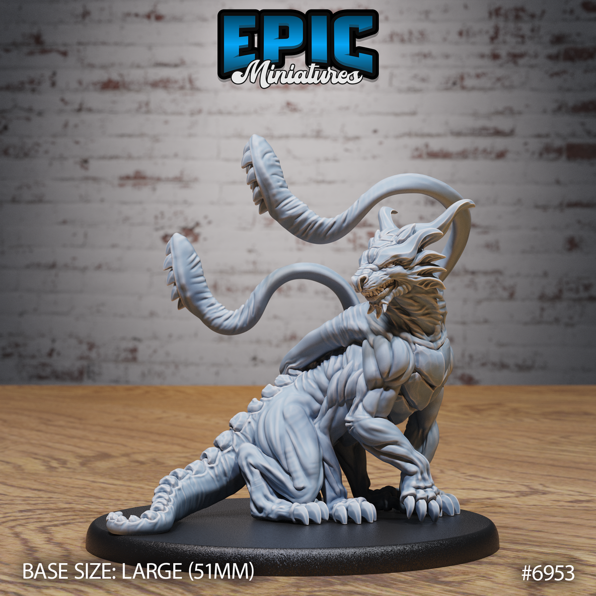 Planar Panther Beast, Tentacled Six-Legged Cat (3 Variants Available) - Epic Miniatures