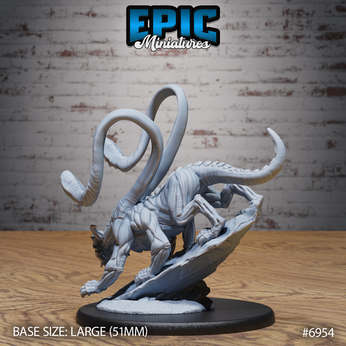 Planar Panther Beast, Tentacled Six-Legged Cat (3 Variants Available) - Epic Miniatures