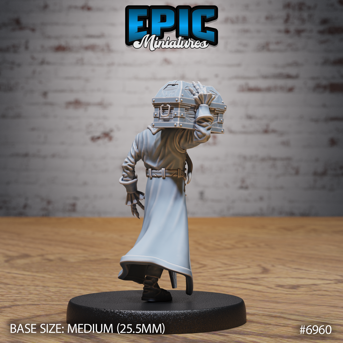 Mind Pirate Captain (3 Variants Available) - Epic Miniatures