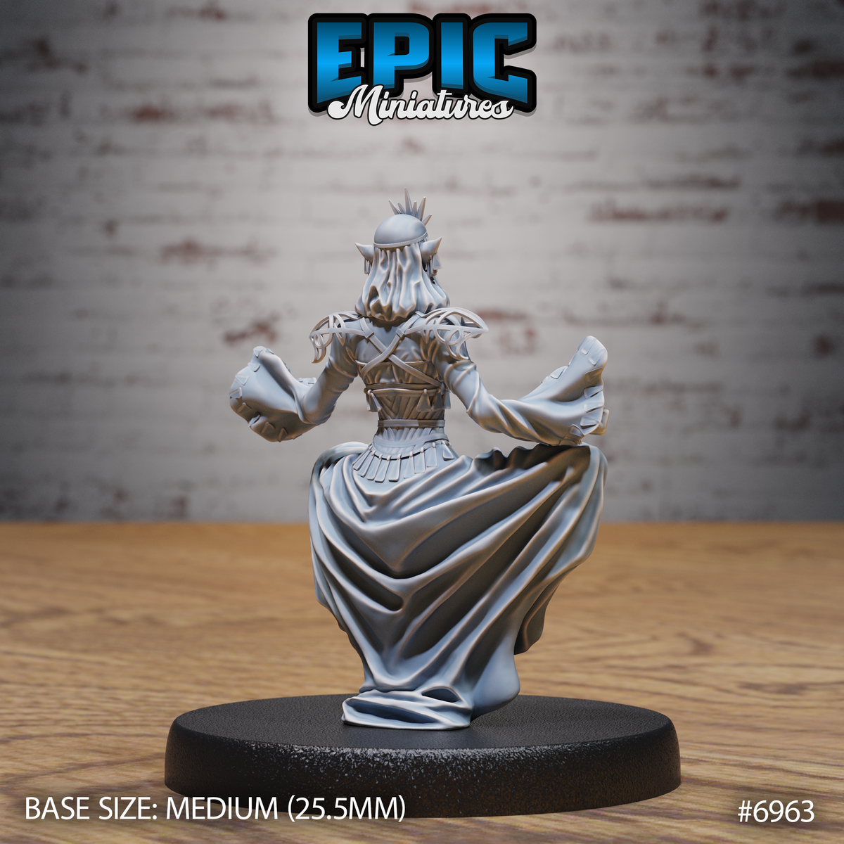 Gith Queen (3 Variants Available) - Epic Miniatures