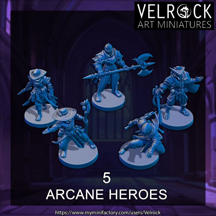 Arcane Registry Heroes (5 Variants Available) - Velrock