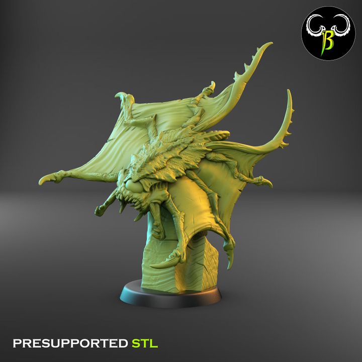 Devil Gliders, Set 1 (3 Variants Available) - Clay Beast Creations