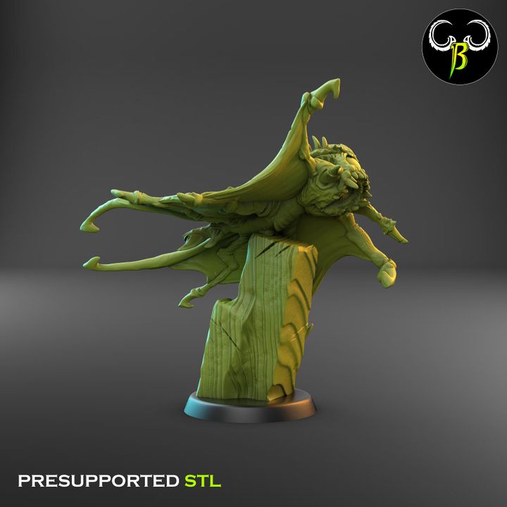 Devil Gliders, Set 1 (3 Variants Available) - Clay Beast Creations