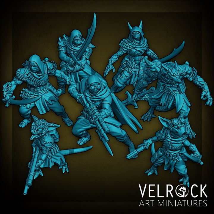 Dune Raiders (7 Variants Available) - Velrock