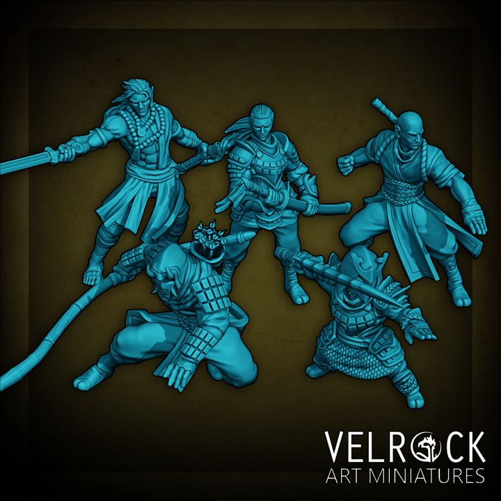 Eastern Heroes (5 Variants Available) - Velrock