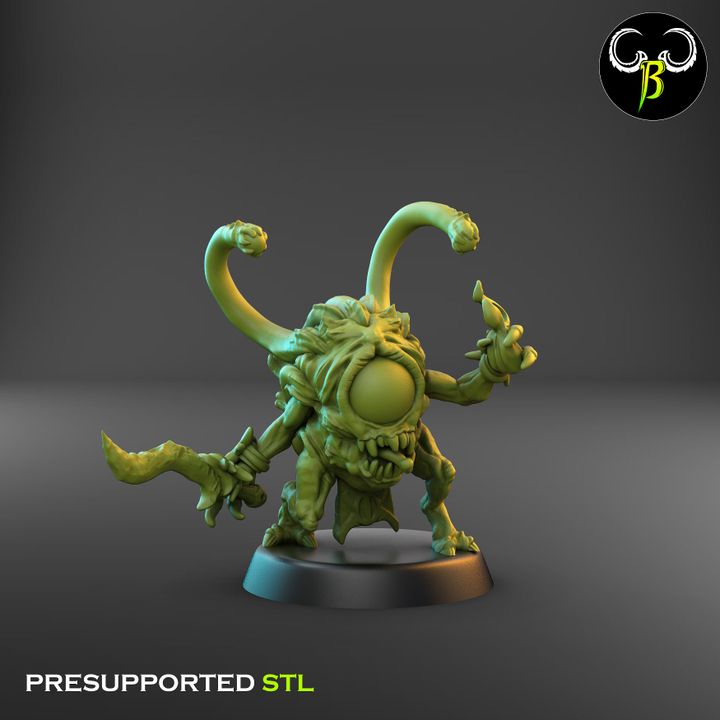 Eyecolites, Set 1 (3 Variants Available) - Clay Beast Creations