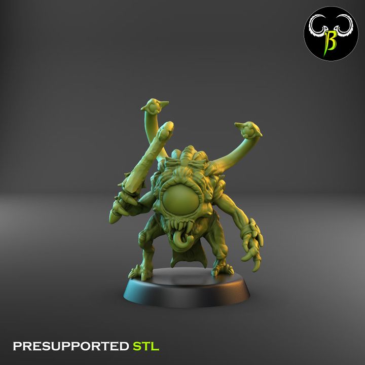 Eyecolites, Set 1 (3 Variants Available) - Clay Beast Creations
