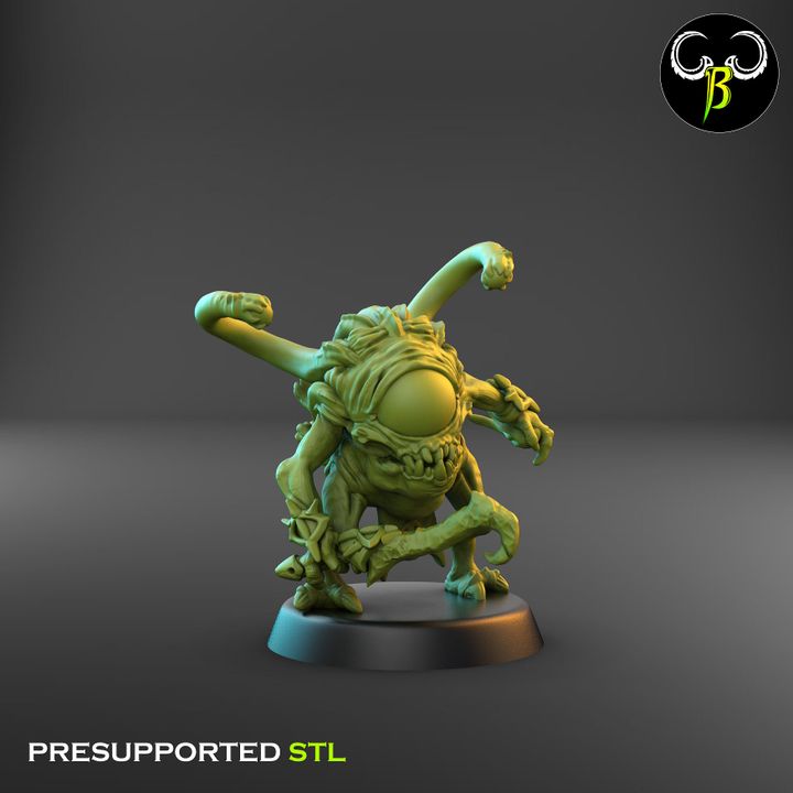 Eyecolites, Set 2 (3 Variants Available) - Clay Beast Creations