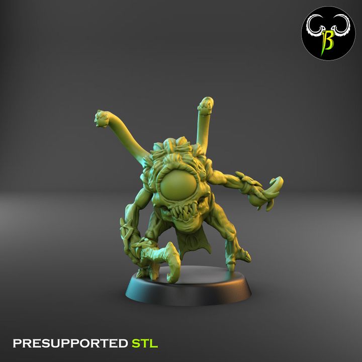 Eyecolites, Set 3 (3 Variants Available) - Clay Beast Creations