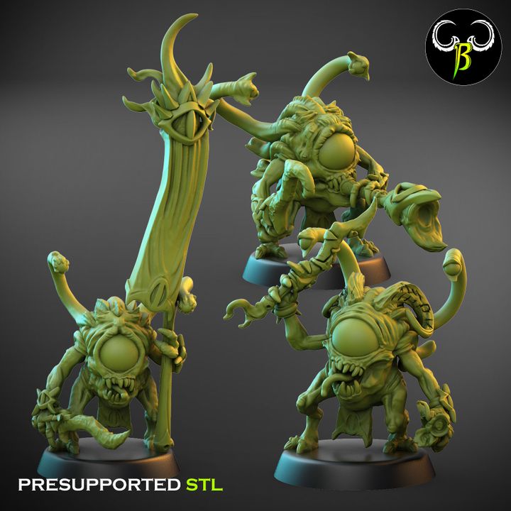 Eyecolites, Leader Set (3 Variants Available) - Clay Beast Creations