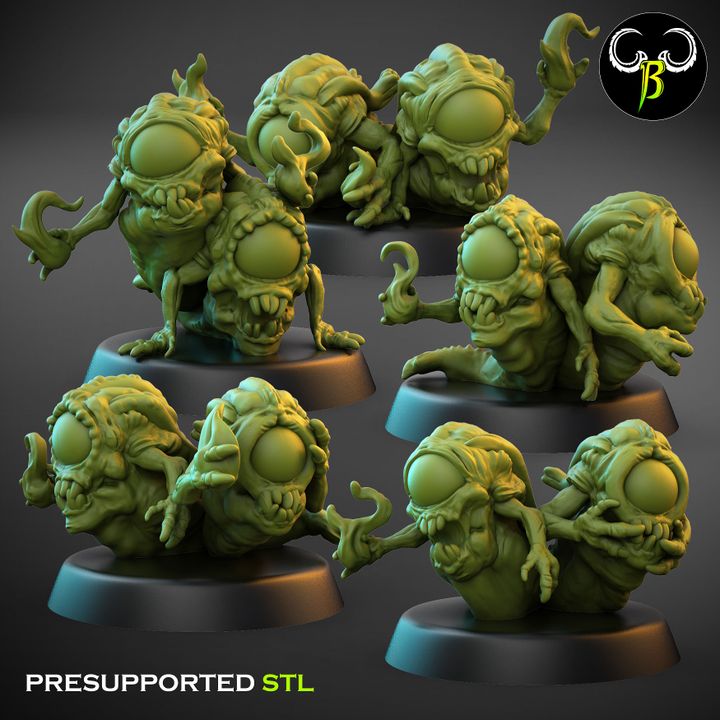 Eyelings, Set 1 (5 Variants Available) - Clay Beast Creations