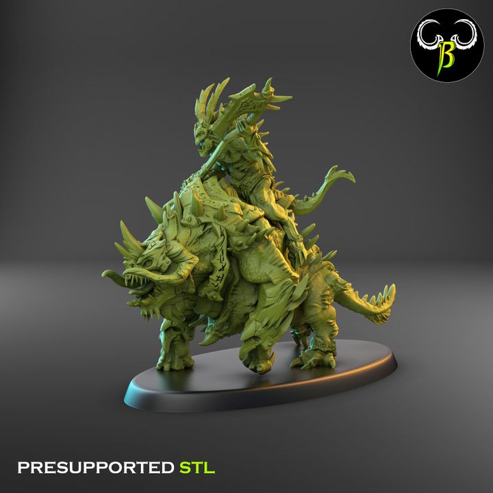 Gore Riders, Set 1 (3 Variants Available) - Clay Beast Creations
