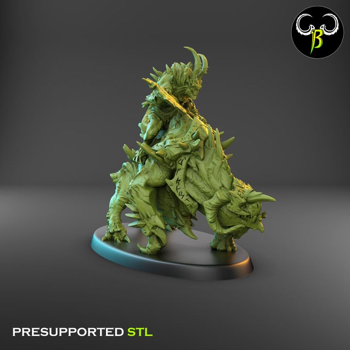 Gore Riders, Set 1 (3 Variants Available) - Clay Beast Creations