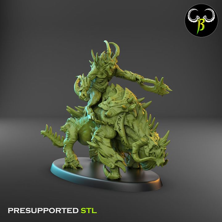 Gore Riders, Set 2 (3 Variants Available) - Clay Beast Creations