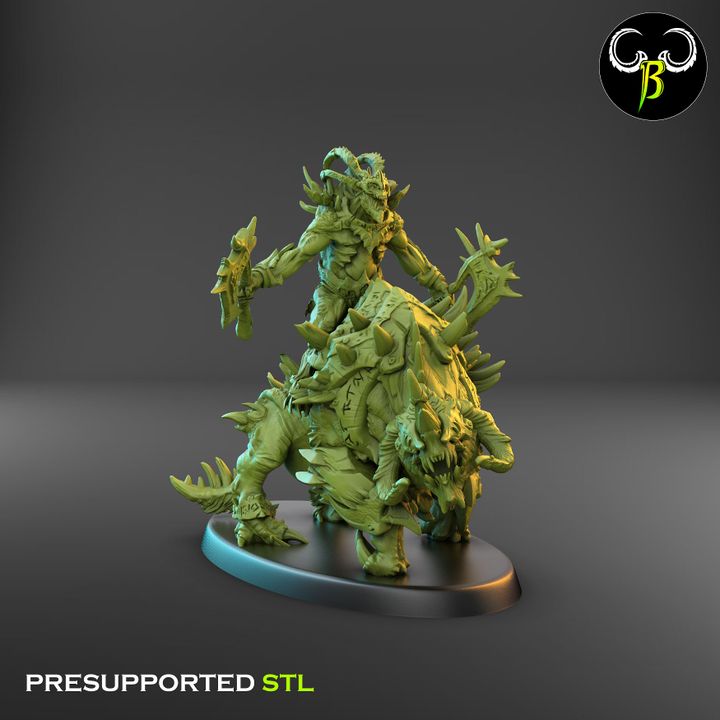 Gore Riders, Leader Set (3 Variants Available) - Clay Beast Creations