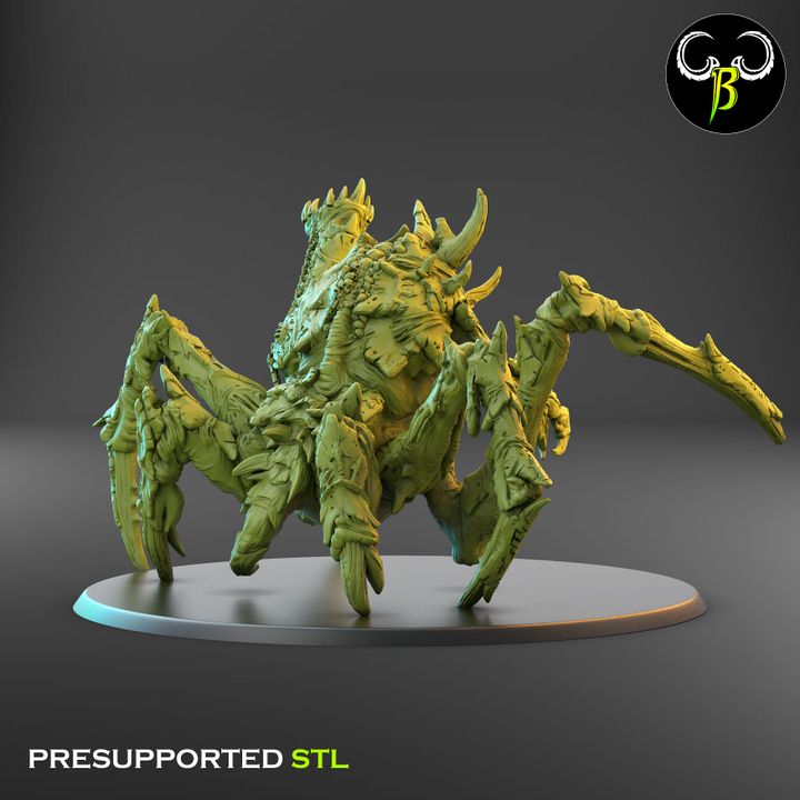 Hellbreaker, Demon Spider-Crab Siege Machine - Clay Beast Creations
