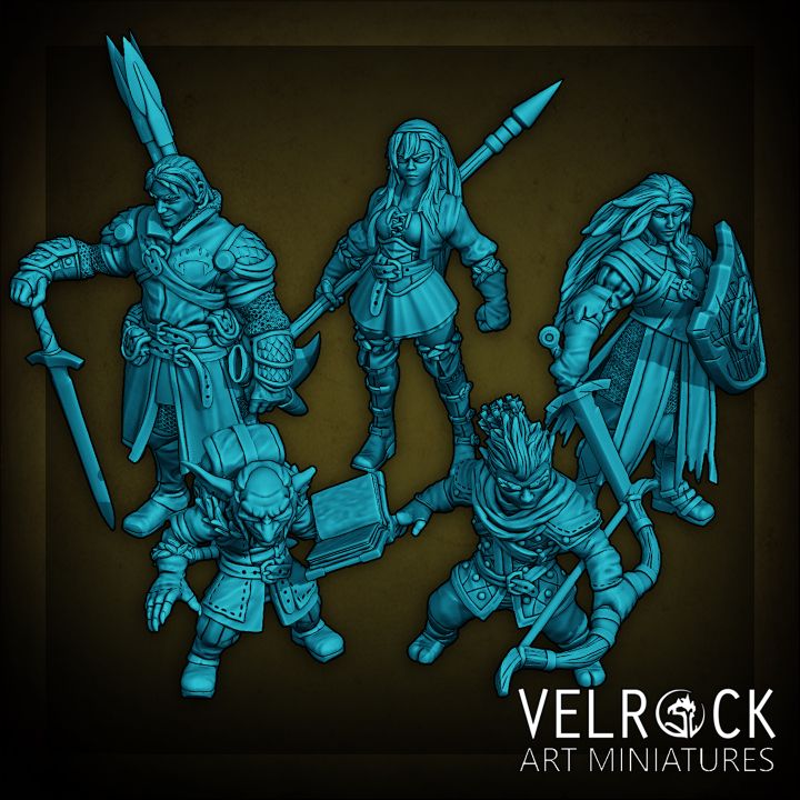 Fledgling Heroes (5 Variants Available) - Velrock
