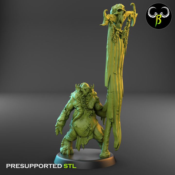 Maggotfiends, Leader Set (3 Variants Available) - Clay Beast Creations