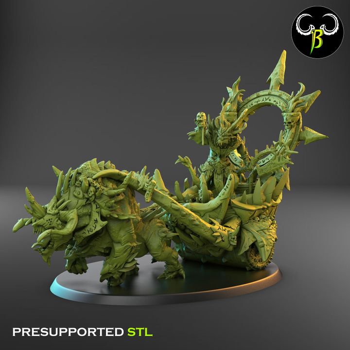 Raging Chariots (3 Variants Available) - Clay Beast Creations