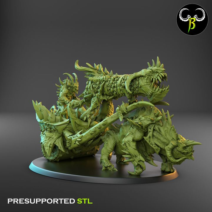 Raging Chariots (3 Variants Available) - Clay Beast Creations