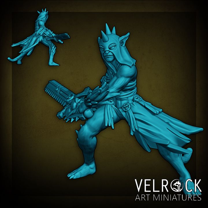 Sister Repanthia with Blessed Chainsword (6 Variants Available) - Velrock