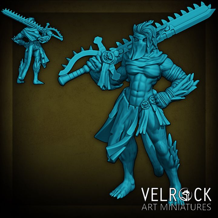 Sister Repanthia with Blessed Chainsword (6 Variants Available) - Velrock