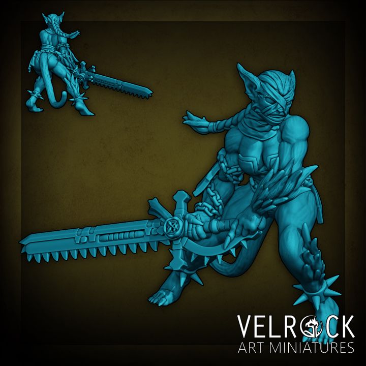 Sister Repanthia with Blessed Chainsword (6 Variants Available) - Velrock