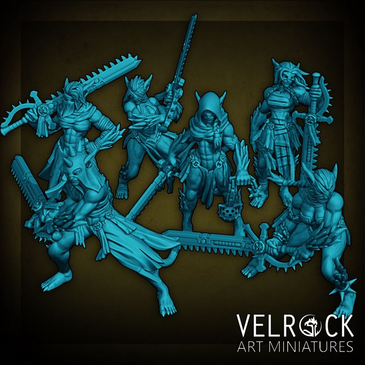 Sister Repanthia with Blessed Chainsword (6 Variants Available) - Velrock